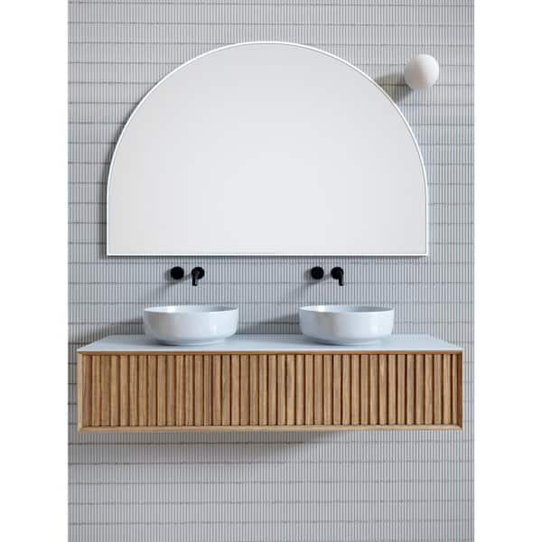 Framed Arched Bathroom Vanity Mirror, Framed Bathroom Mirrors Nz