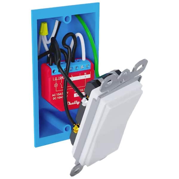 SHELLY Wi-Fi Plus 1PM 16A Bluetooth Switching Actuator 2pcs - View #14