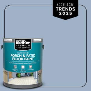 1 gal. #S530-3 Aerial View Gloss Enamel Interior/Exterior Porch and Patio Floor Paint