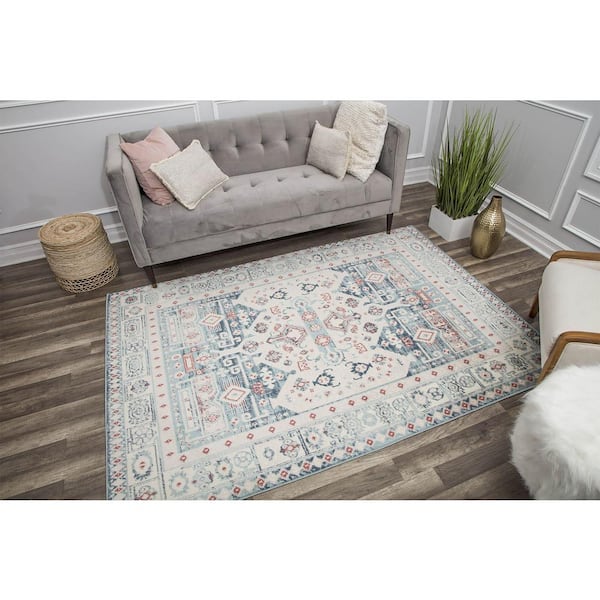 Gabriel Cypress Koti Red 5 ft. x 7 ft. Area Rug