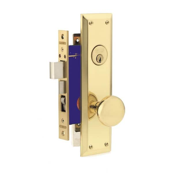 Marks USA Brass Entry Knob with Double Cylinder Deadbolt 91A/3 - The ...