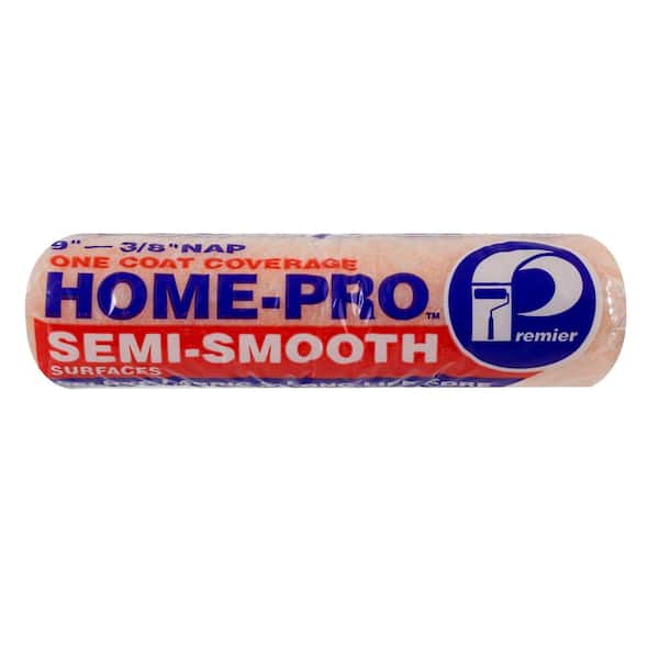 Home-Pro 9 in. x 3/8 in. Medium Density Polyester Roller Cover (36-Pack)