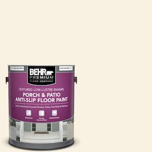 1 gal. #W-F-100 Belgian Cream Textured Low-Lustre Enamel Interior/Exterior Porch and Patio Anti-Slip Floor Paint