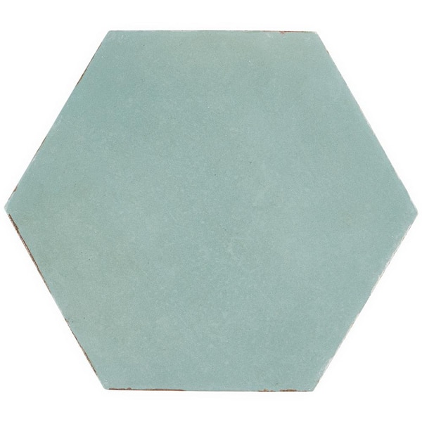 Ivy Hill Tile Alexandria 5.5 in. x 6 in. Ocean Blue Porcelain Floor and Wall Tile (5.38 sq. ft. / case)