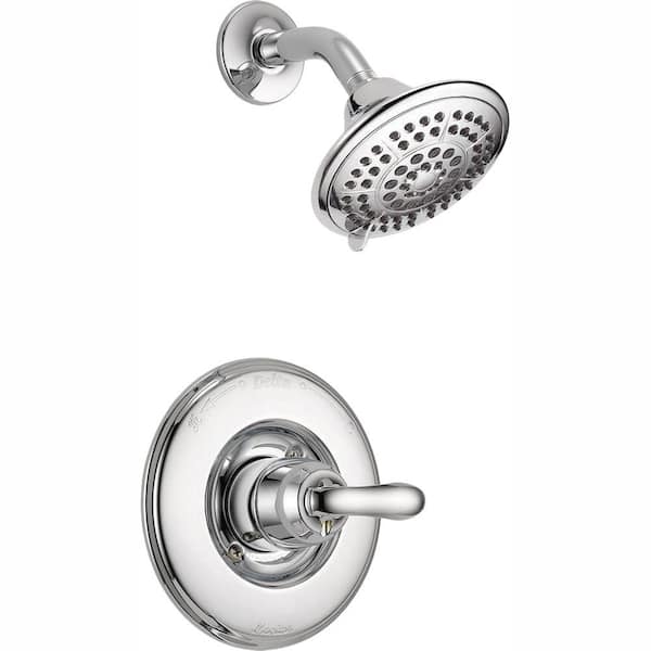 Delta Linden 1-Handle 1-Spray Shower Only Faucet Trim Kit in Chrome (Valve Not Included)