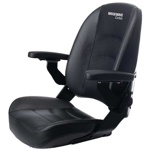 ShockWave Corbin 2 Sport/Fishing Seat, Onyx (Black) SW-04920-B