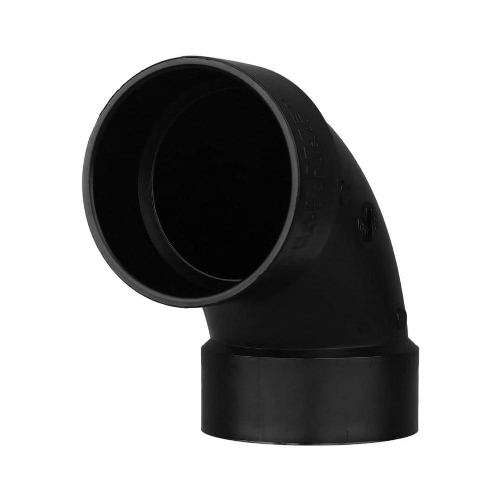4 in. x 4 Acrylonitrile Butadiene Styrene (ABS) DWV 90-Degree Hub x Hub Elbow Fitting price history on PriceWatchPro