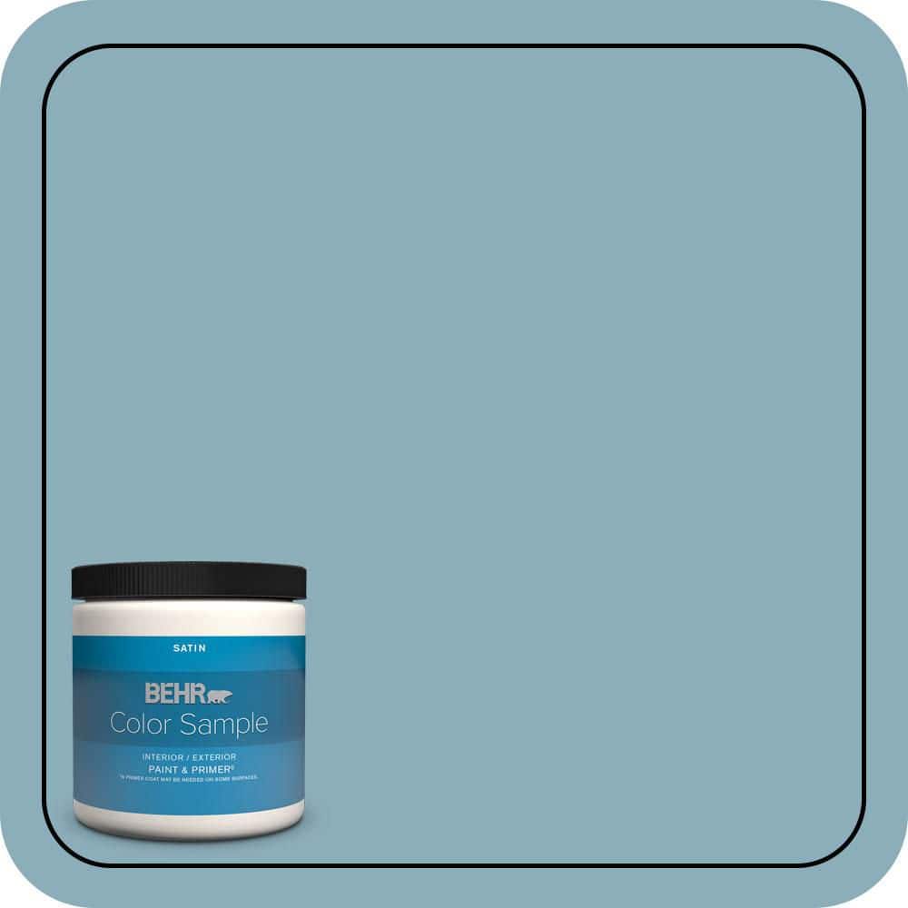 8 oz. #QE-51 Atmosphere Satin Enamel Interior/Exterior Paint & Primer Color Sample price history on PriceWatchPro
