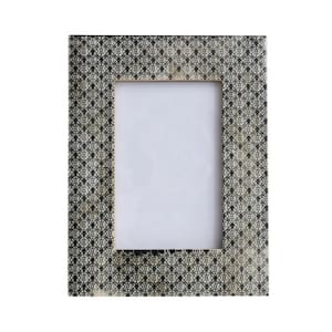 4 in. x 6 in. Gray Picture Frame