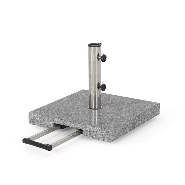 ITOPFOX 66.14 lbs. Square Patio Umbrella Base in Gray