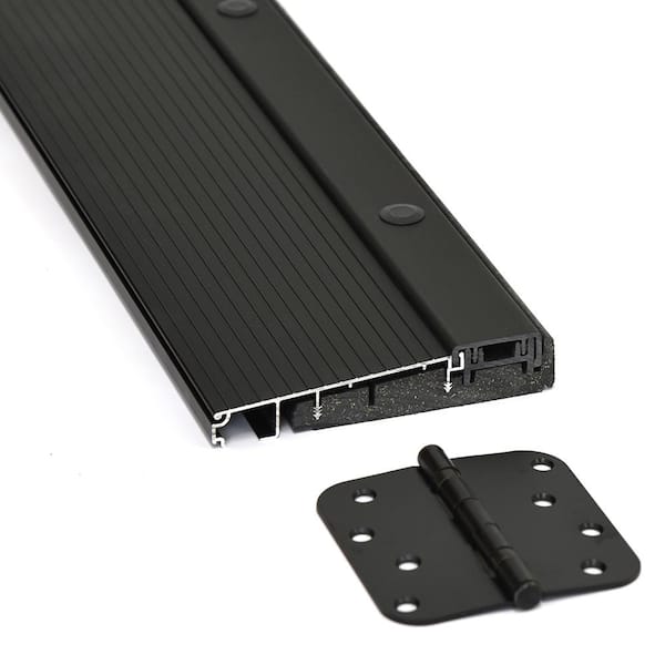 Regency 68 in. x 80 in. 5L Modern Clear Glass RHOS Hickory Stain Mahogany Fiberglass Prehung Front Door w/Dbl 14in.SL