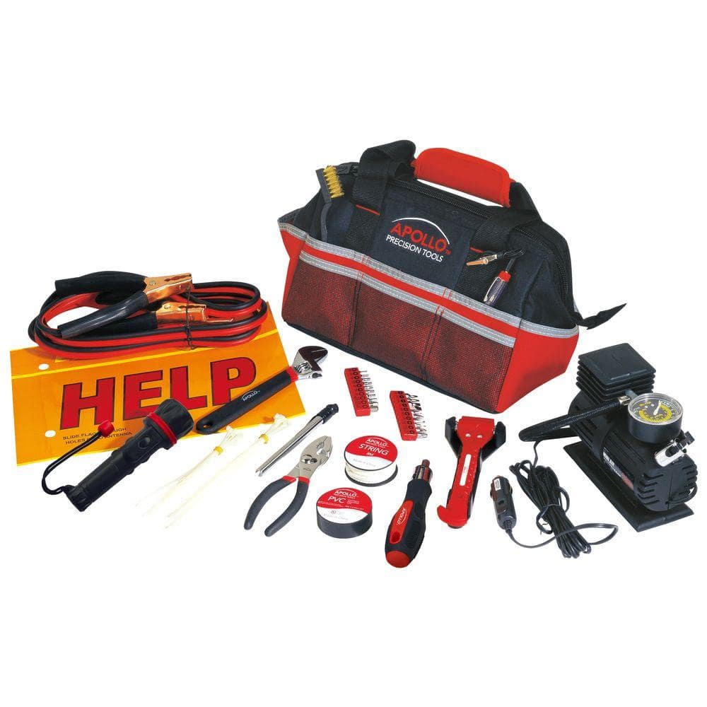 emergency car kit with air compressor