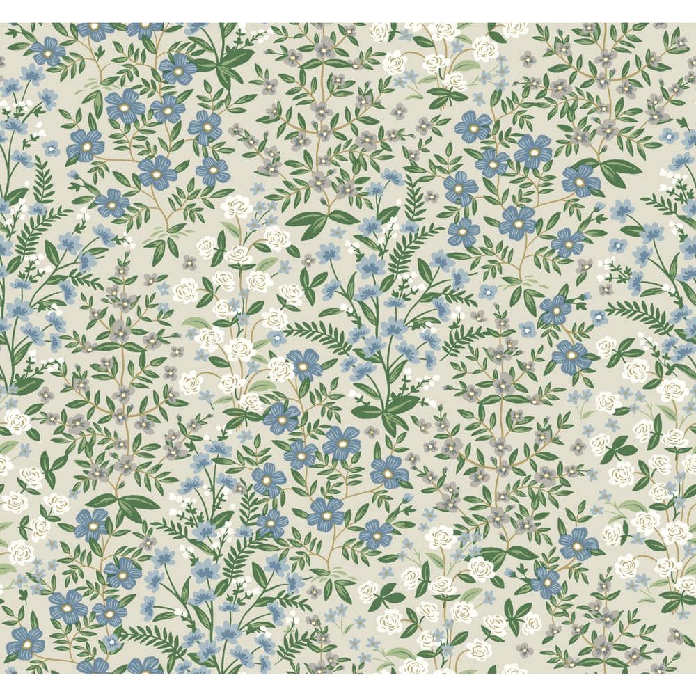 RIFLE PAPER CO. Wildwood Garden Unpasted Wallpaper (Covers 60.75 sq. ft ...