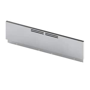 Low Back Guard for 36 in. Industrial Style Range in Stainless Steel