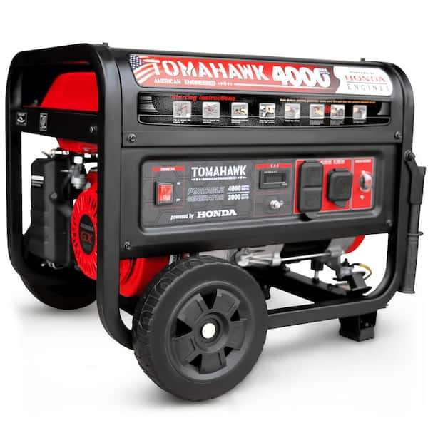 7000 Watt Honda Recoil Start Gasoline Power Professional Use Portable Generator, Super Quiet