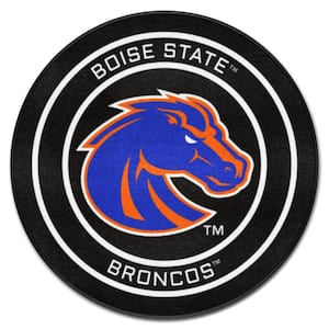 Boise State Hockey Puck Rug - 27in. Diameter