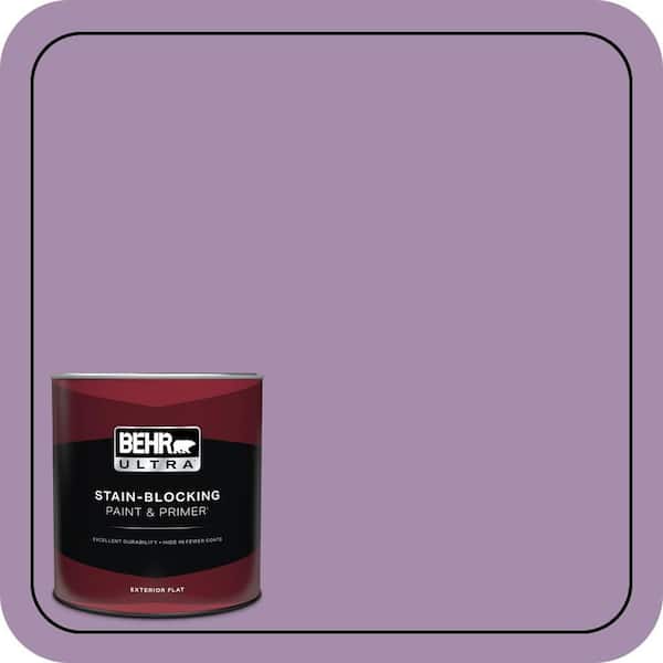 BEHR ULTRA 1 qt. #M100-4 Aged to Perfection Flat Exterior Paint & Primer