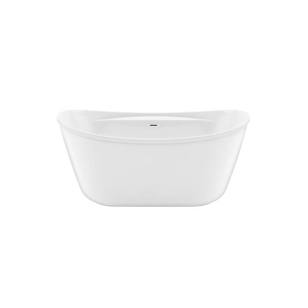 MAAX Suna 58 in. AcrylX Center Drain Non-Whirlpool