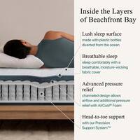 Harmony Beachfront Bay Queen Medium 11.5 in. Mattress