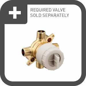 Colinet M-CORE 3-Series 1-Handle 1-Spray Tub and Eco-Performance Shower Trim Kit in Brushed Gold (Valve Not Included)