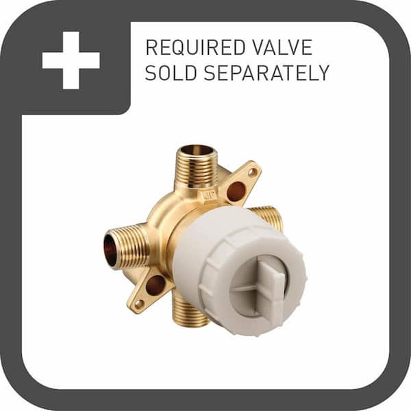 Colinet M-Core 3-Series 1-Handle 1-Spray Tub and Shower Faucet with Eco-Performance Valve Not Included in Chrome