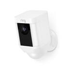 Spotlight Cam Battery Outdoor Rectangle Security Wireless Standard Surveillance Camera in White