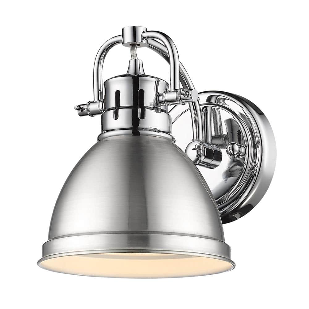 Duncan 4.875 in. 1-Light Chrome Vanity Light price history on PriceWatchPro
