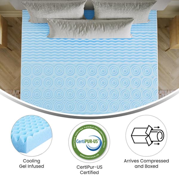 California King Memory Foam Mattress Topper