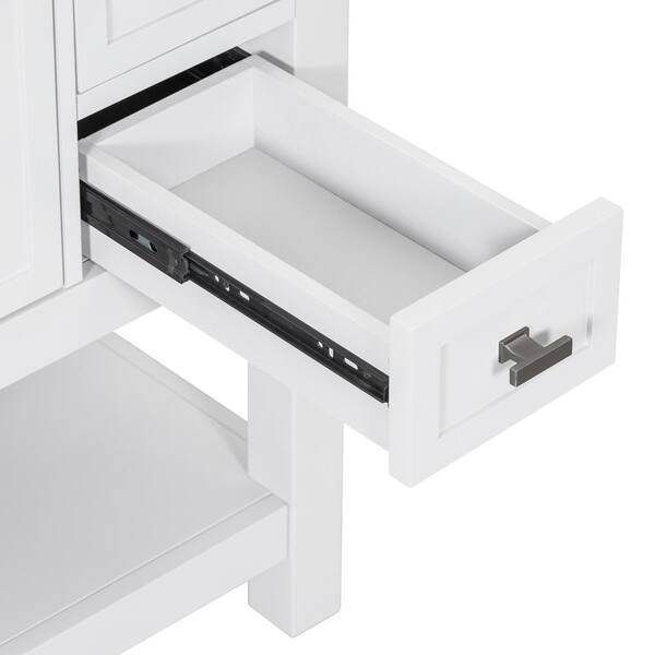 かなEU36/23cm Xzkai 36 in. W x 18 in. D x 36 in. H Single Sink Bath Vanity