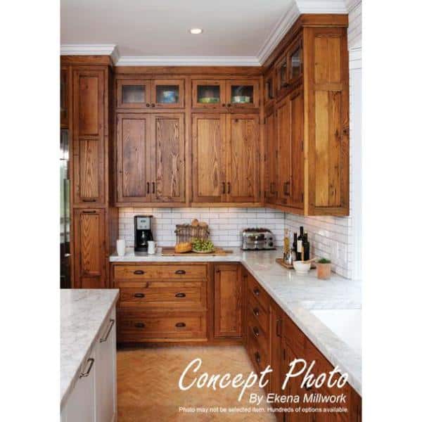 Acanthus Leaf Carved Alder Wood Crown Moulding, 94.5 in