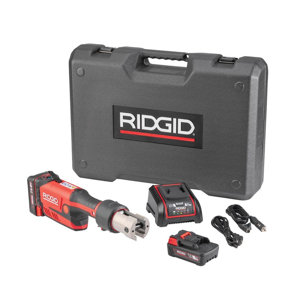 RP 351 Pro Press Inline Standard Copper/PEX Press Tool Kit (Includes Press Tool, Carrying Case, 18V Battery and Charger) price history on PriceWatchPro