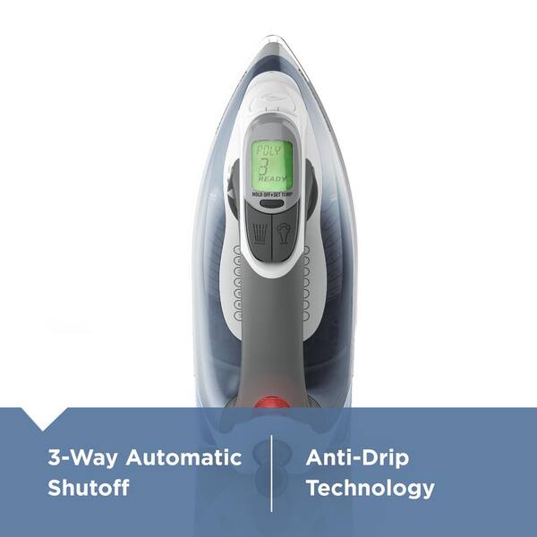 BLACK DECKER Professional Steam Iron D2530 The Home Depot