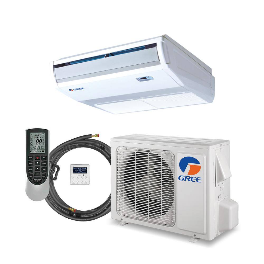22,000 BTU 2 Ton Inverter Floor/Ceiling Cassette Ductless Mini Split Air Conditioner with Heat Pump 230V price history on PriceWatchPro