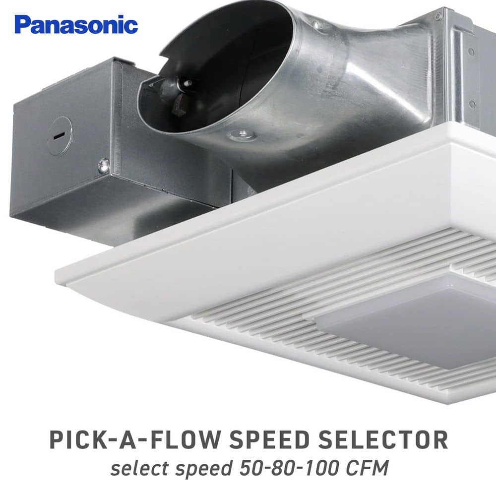 WhisperValue DC White LED Ventilation Fan with Condensation Sensor