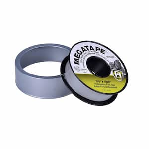 Mega Tape 3/4 in. x 1000 in. Thread Sealing PTFE Plumber's Tape