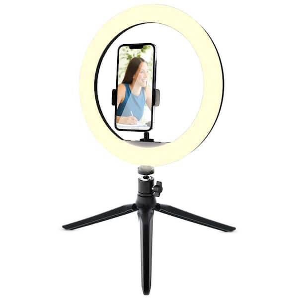 Macally Selfie Ring Light Phone Holder - Create The Ideal Setting - 3.5