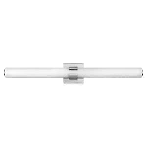 Aiden 53.00-Watt Integrated Led Chrome Integrated Led Bath Light