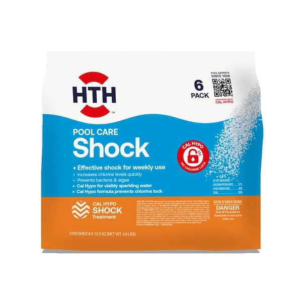 HTH 79.8 oz. Pool Care Shock (6-Pack of 13.3 oz. Bags)