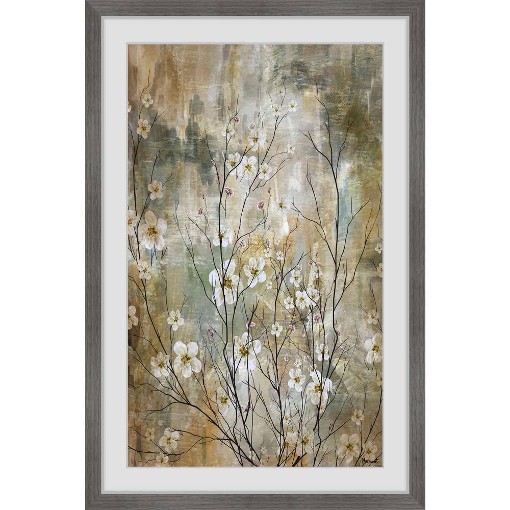 Autumn White by Marmont Hill Framed Nature Art Print 18 in. x 12 in.