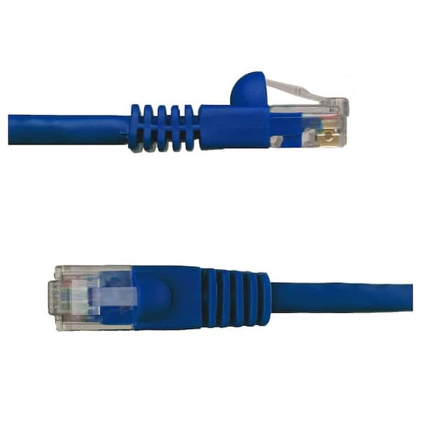 NTW 10 ft. Cat6 Snagless Unshielded (UTP) Network Patch Cable, Blue