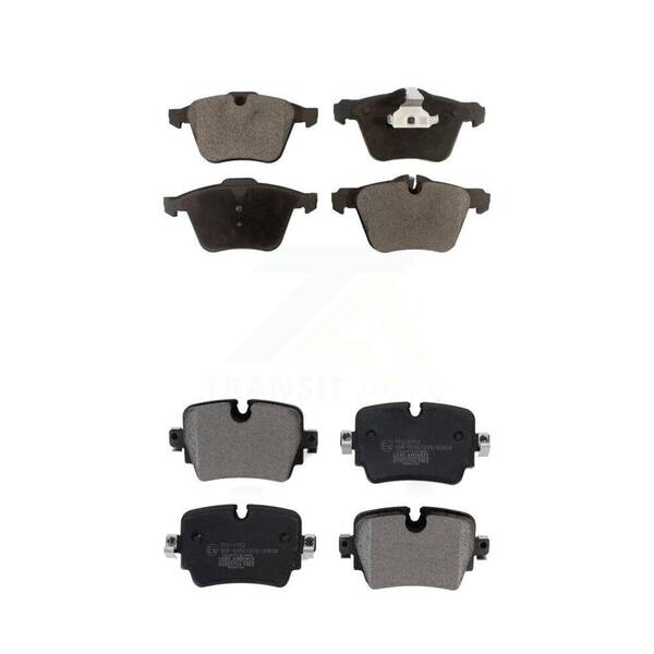 TEC Front Rear Ceramic Brake Pads Kit For Jaguar XJ KTC-100751