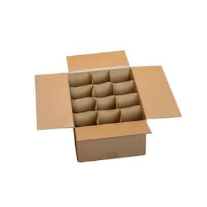 The Home Depot 17 in. L x 11 in. W x 11 in. D Small Moving Box with Handles  (20-Pack) SMBOX20 - The Home Depot