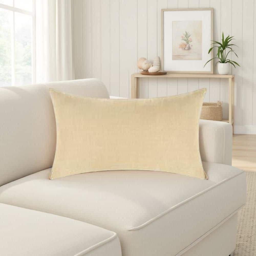 Paula Lumbar Ochre Amber Cotton King Pillow Sham price history on PriceWatchPro