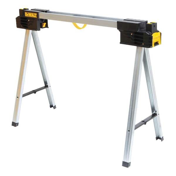 32 in. H Metal Folding Sawhorse