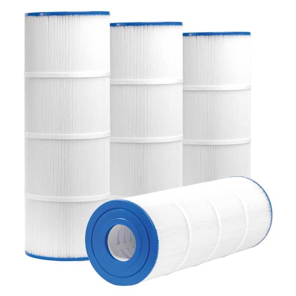 Universal 7 in. Dia x 20 in. L Replacement 80 sq. ft. Swimming Pool Filter Cartridge (4-Pack)