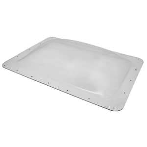 SR SPECIALTY RECREATION Low Profile Single Pane Exterior Skylight Kit - 14  in. x 22 in., Cracked Ice K1422ELP - The Home Depot