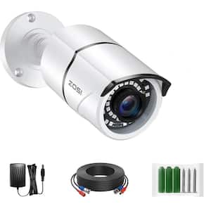 2.0MP Wired 1080p Outdoor Bullet Security Camera 4-in-1 Compatible for 1080p/720p TVI/CVI/AHD/CVBS DVR
