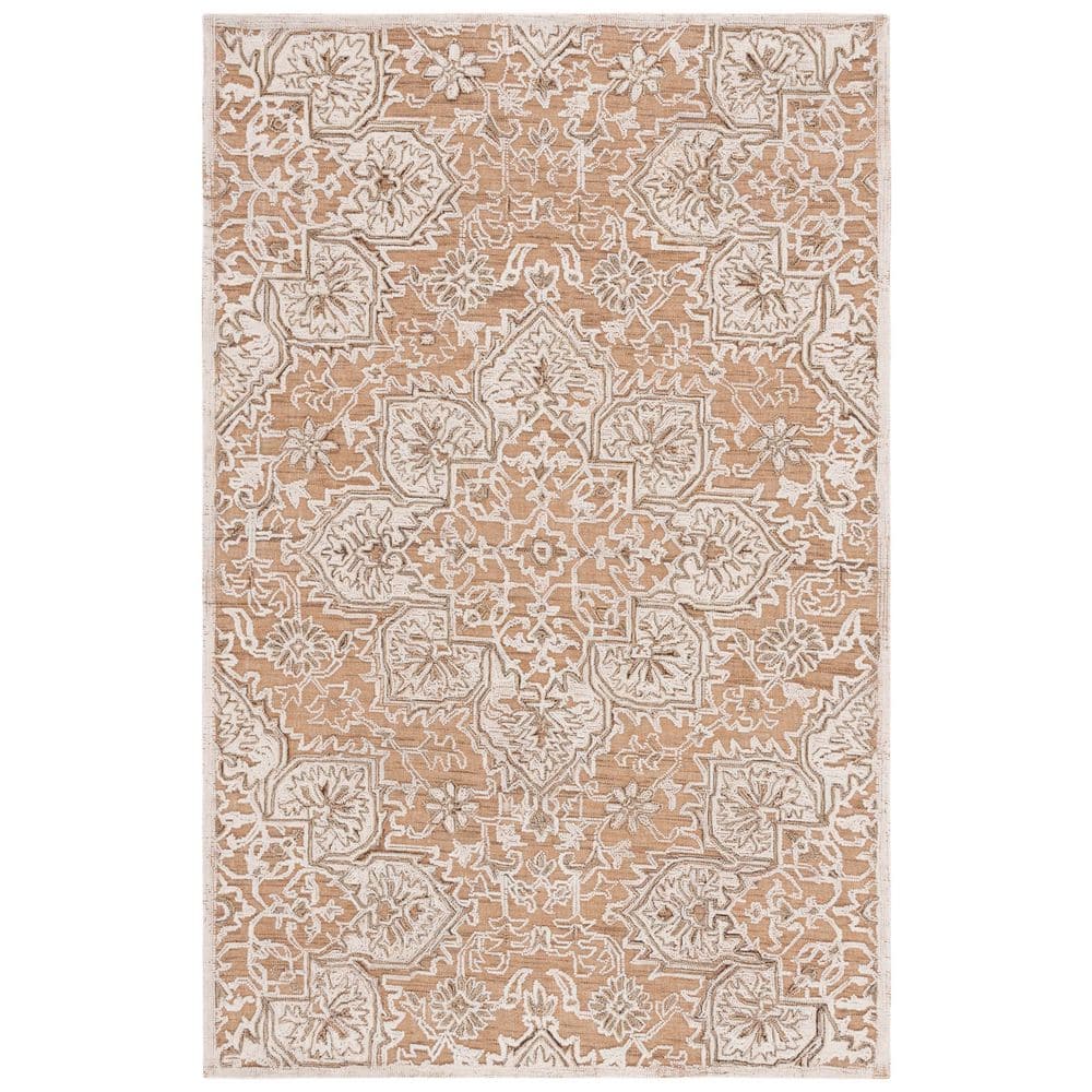 Trace 8 ft. x 10 ft. Gold/Ivory Ornate High-Low Area Rug price history on PriceWatchPro