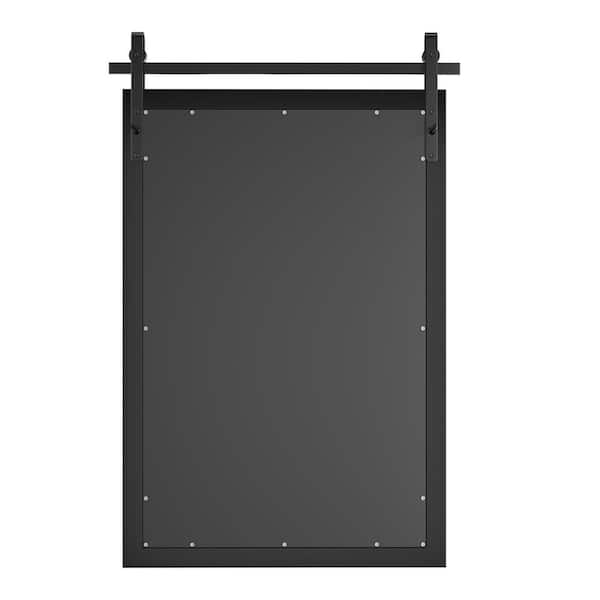 HOMEIBRO Farmhouse 24 in. W x 36 in. H Rectangle Framed Wall