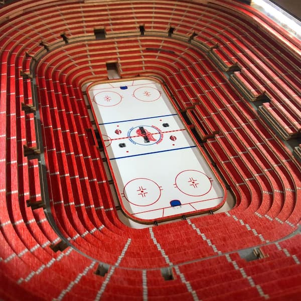 Joe Louis Arena. Once Home to the Detroit Red Wings. Rest In Pieces. #